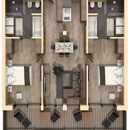 Gardena Chalets Ortisei Eksteriør bilde